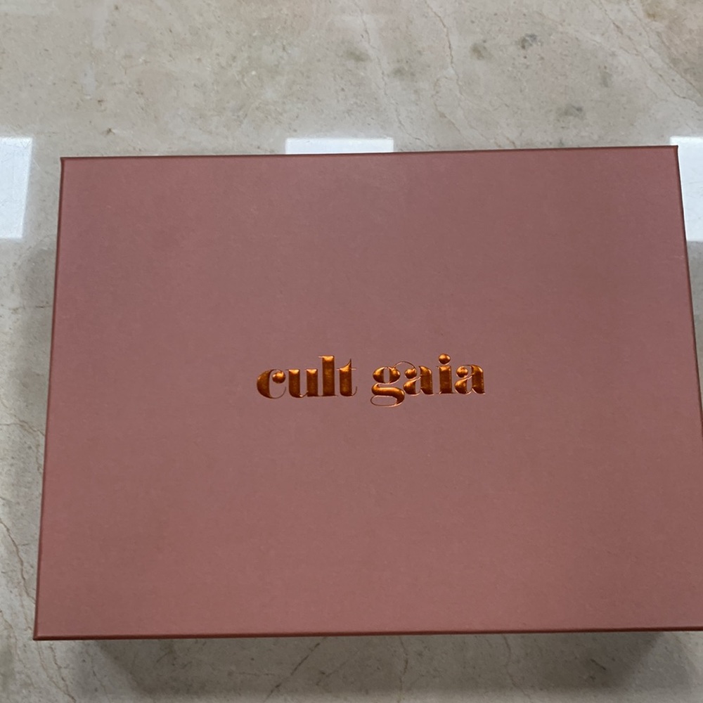 CULT GAIA ZADIE BAG IN NATURAL LUXURY DESIGNER PIECE OS - Picture 11 of 11